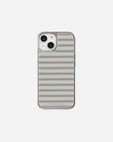 [MADE] stripe case (brown mix)