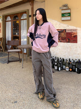 CRISPY PIPING STOPPER PANTS (2COLOR)