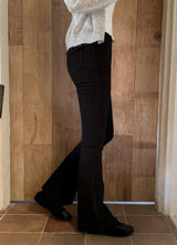 Slim Fit Cotton Bootcut Denim Pants (4color)