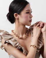 Wild Rose Layered Bracelet Gold