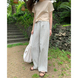 Nutty Stripe Banded Pants