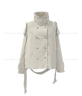 Penner Belted Short Trench Jacket