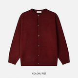 [CROP FIT]ラウンドネックニットクロップカーディガン(6color)