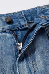Distressed Washed Jeans