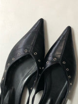 eyelet stiletto shoes