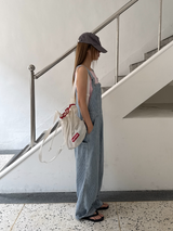hickory denim overall