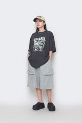 Double-Pocket Balloon Half Pants