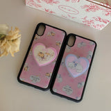 [MADE]Rose Cat Epoxy Case (Gray Cat)
