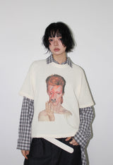 POPCORN EMBO HALF TEE