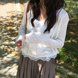 Ellie Flower Lace Satin Bustier Sleeveless Blouse 3 Colors