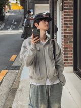 Kuro Trucker Hooded Jacket