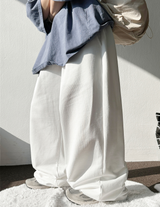 COOL STRIPE WIDE LONG PANTS 🪽🩵🥨🖤4COLOR