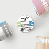 oab easy-cut masking tape 042-044 set