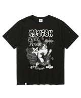 メガサイクロン半袖Tシャツ BLACK(CV2DMUT516A)