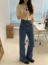 [MADE] ERT シースルーパフブラウス