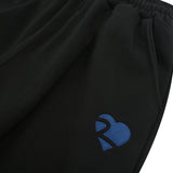 MVR HEART LOGO WIDE SWEAT PANTS BLACK