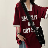 Take color matching line short sleeve