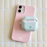 rose milk glossy hard phone case