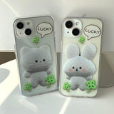 ラビット - ラッキーキャット&ラビットフォーンケース