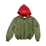 バッド リバーシブル ボンバー (KHAKI)