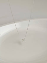 [Silver 925]パールパールイヤリングアンドネックレスセット