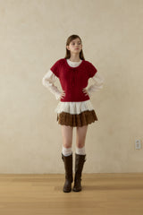 MELLOW HALF SLEEVE KNIT