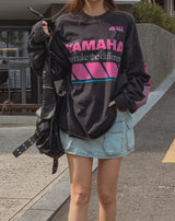 ピンクポイントヤマハトゥータイプ L/S Black(washing)