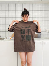 VENTIQUE Pigment Dark Angel T-shirt 3color