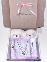 GEMMY RIBBON NECKLACE (PINK)