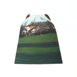 Printed London String Pouch [Village]