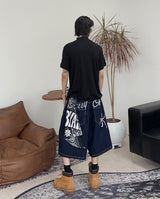 メドローカットハーフジップ半袖Tシャツ