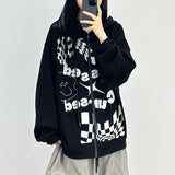 flag knitwear zip-up