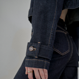 Black Indigo Classic Denim Jacket - YA391