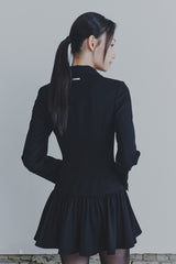 LIORA JACKET DRESS black