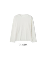 シアーローエッジワッフルロングスリーブ