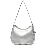 ポケットシグネチャーハンドバッグ [SILVER]