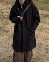 Koven Wool Hooded Coat