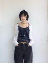 Dawn Star button sleeveless