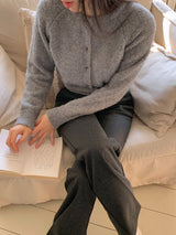 [MADE] [Wool Napping] Winter Warm ロングブーツカットスラックス