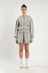 TEMPUS パッチショートパンツ (GREY MELANGE)
