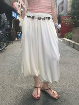 マシュマロマキシフローアラジンジョガーパンツ