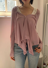 RIBBON CARDIGAN