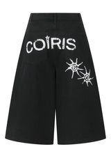 DREN BACK DIRTY LOGO BERMUDA PANTS UNISEX (2COLOR) 