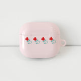 oab flower airpods case (pink)