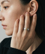 Clover rail ring G (925 silver)