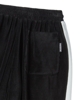 25FW ベロアストリングトラックパンツ ブラック
