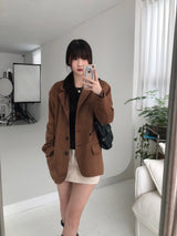 Ronnie cotton mini skirt (one color)