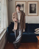 Brulee Wool Over Blazer