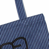 Small tote bag - Stripe denim