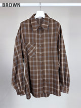 SLOW TWO-WAY CHECK SHIRT (2C)